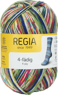 Produktbild von Schachenmayr REGIA 4-fädig Color, 100g Tropical Handstrickgarne