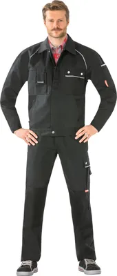 Produktbild von Planam Bundjacke Canvas 320 Gr. 60 schwarz