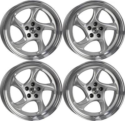 Produktbild von MB Design Felgen TURBO 9.5Jx19 ET 40 5x112 Diamant Silber 4-TU9519405RZ-S4 kompatibel mit Audi A6 A8 TT RS TT TTS