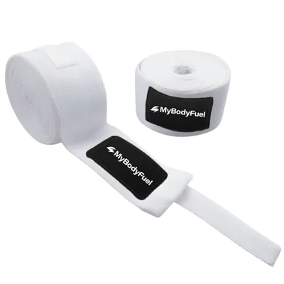 Produktbild von MyBodyFuel Boxbandagen, Kickboxbandagen, Einheitsgröße, 500 cm (weiß)