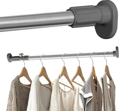 Obrázek produktu pro Azomor – nastavitelné a stabilní tyče na závěsy nebo oděvy bez vrtání