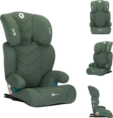 Produktbild von Lorelli Speed GT i-Size ISOFIX Kindersitz 100–150 cm (15–36 kg) R129/03 – verstellbare Kopfstütze, EPS, Booster