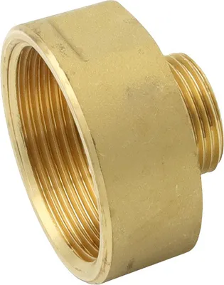 Produktbild von Messing Reduzierstück 1 1/2 IGx 3/4 AG Zoll Reduzierung Redstück Gewinde Fitting
