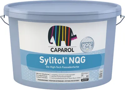 Produktbild von Caparol Sylitol NQG Silikat-Fassadenfarbe weiss 12,5 Liter