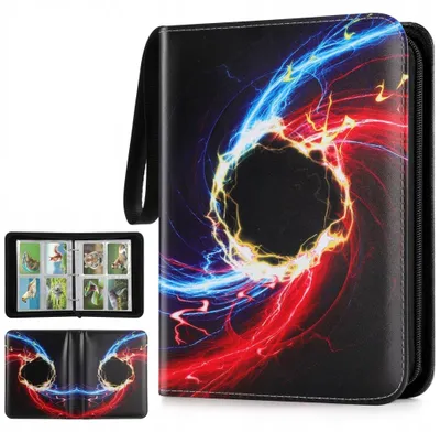Image de Binder For 400 Collector’s Cards – BlackPolyuréthaneCase, 50 Pages