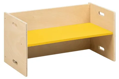 Productafbeelding van Educo Banc kubus 36 - gele maiskleur