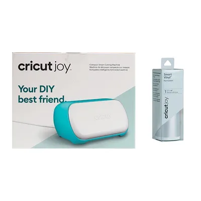 Produktbild von Cricut-Joy-Schneidemaschine + Smart permanentes Vinyl-Rolle 121,9 x 13,9 cm - Silber