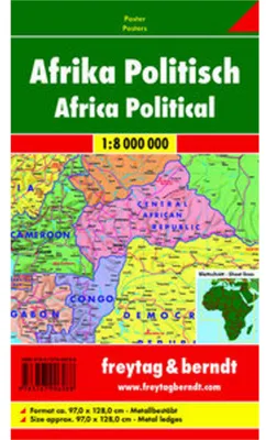Produktbild von Afrika/Poster, Metallbestäbung