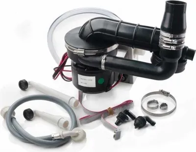 Immagine prodotto di Motore, pompa e maceratore VETUS da 12 volt per WC elettrici WCL2 e WCS2