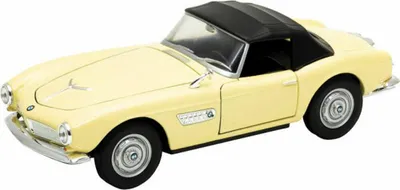 Produktbild von Welly B*M*W 507 Cabrio Geschlossen mit Soft Top Beige 1956-1959 ca 1/43 1/36-1/46 Modell Auto
