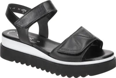 Produktbild von Gabor Nappa schwarz Damen Sandale in Schwarz, Größe 6.5