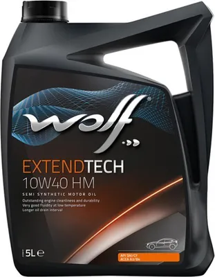 Produktbild von WOLF EXTENDTECH HM für 10W-40 5 Liter Motoröl Motorenöl Teilsynthetisch 226.5 229.3 RN0700 RN0710 502 00 505 00 Öl