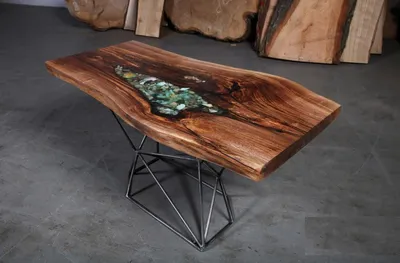 Produktbild von Couchtisch Braun Modern Design Holz Rechteckig Hochwertig Möbel Wohnzimmer