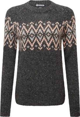Produktbild von Dumji Crew Sweater Women grau XS - Farbe charcoal