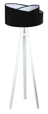 Zdjęcie produktu dla Lampa stojąca GEMSTONE czarna/biała