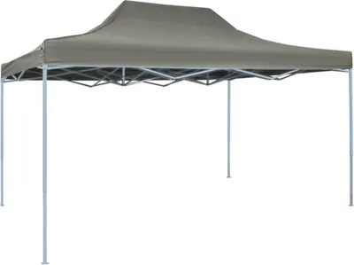 Produktbild von The Living Store Faltzelt Pop-Up 3 x 4,5 m Anthrazit