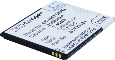 Zdjęcie produktu dla TECHTEK Bateria kompatybilny z [Mobistel] Cynus F5, MT-8201B, MT-8201S, MT8201w zastępuje BTY26184, kompatybilny z BTY26184Mobistel/STD