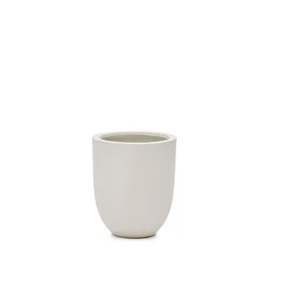 Produktbild von Blumentopf Aiguablava 39 x 46 x 39 cm Zement Weiß