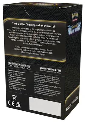 Obrázok produktu pre Anglická edícia kartovej hry Pokémon Megaevolution Chaos Rising – balíček