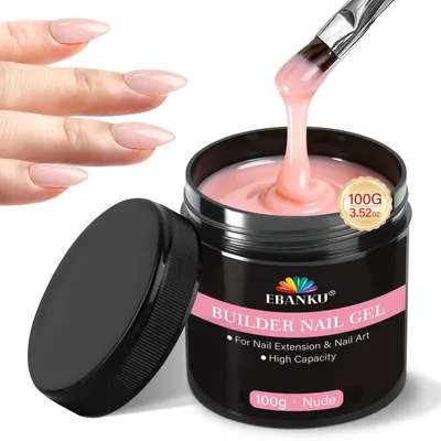 Obrázok produktu pre Gélový lak Nudes Builder Gel na nechty, 100 g, na predlžovanie nechtov
