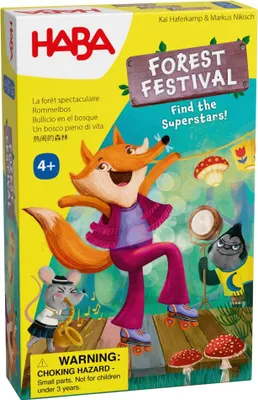 Produktbild von Haba Lernspiel Forest Festival - buntes Brettspiel für Kinder