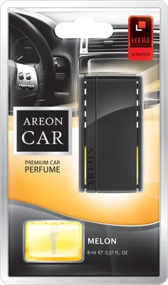 Original Areon LUX Auto Parfüm Lufterfrischer Duftbaum Lüftungsgitter Melone – Produktansicht