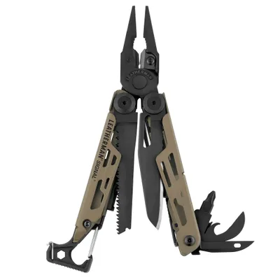 Zdjęcie produktu dla Leatherman Multi-Tool SIGNAL, coyote tan, inkl. Nylon-Holster 832404 (Zange)