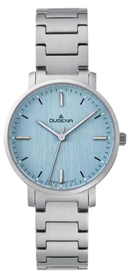 Produktbild von Dugena 4461040 Titan Damenuhr Stockholm Blau