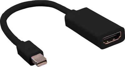 Produktbild von VALUE Mini DisplayPort - HDMI Adapter, Mini DP ST - HDMI BU