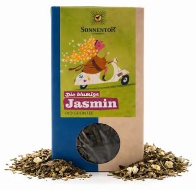 Immagine prodotto di Tè verde al gelsomino - sfuso 100 g