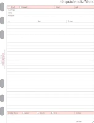 Produktbild von Avery 50312, Einfarbig, Schwarz, Weiß, A5, 40 Blätter, 80 g/m², Liniertes Papier