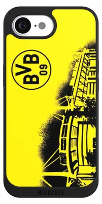 Produktbild von NIVOCASE Handyhülle für Apple iPhone 17e  Hülle NIVOpure Case Schwarz BVB Borussia Dortmund Stadion