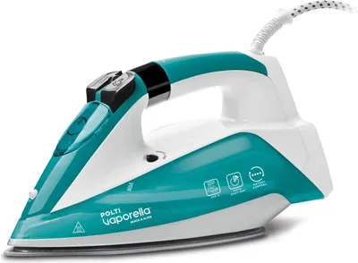 Obrázek produktu pro Polti Vaporella Quick & Slide QS210, Napařovací žehlička, Hliníková žehlicí plocha, 1,9 m, 250 g/min, Zelená, Bílá, 40 g/min