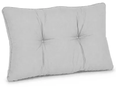 Image de Coussin Beautissu Lounge Outdoor gris clair XLuna, 70 x 40 cm