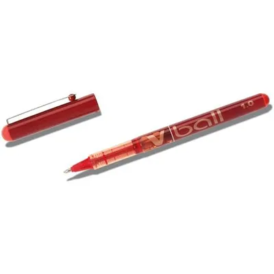 Image de Stylo à bille V-Ball 1.0, 0,6 mm, rouge