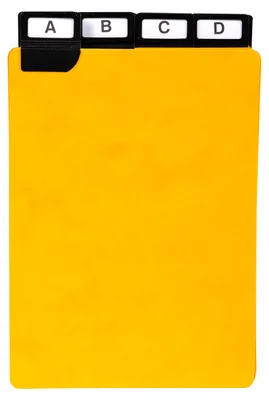 Obrázok produktu pre Exacompta 13742E, deliace listy, abecedné, formát A6 (148x105 mm), 24 kusov