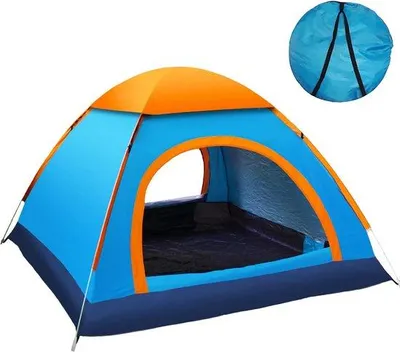 Produktbild von Famanu Campingzelt für 2-3 Personen - Wasserdicht, Pop-up, Ultraleicht