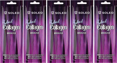 Immagine prodotto di Set di 5x Soleo Hybrid Collagen Bronzer con Collagene 15ml