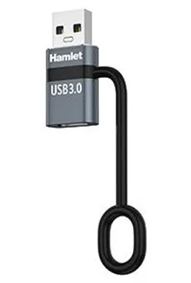 Immagine prodotto di Hamlet XAD-LCF-AM, USB Tipo A, USB Tipo C, Argento, PC / Notebook / Tablet, Maschio, Femmina