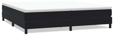 Produktbild von vidaXL Boxspringbett ohne Matratze Schwarz 200x210 cm Samt