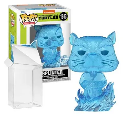 Produktbild von Funko Pop! Animation: Teenage Mutant Ninja Turtles – Splinter (Spirit) #1613 Sonderausgabe Exklusiv