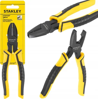 Zdjęcie produktu dla Szczypce uniwersalne kombinerki  180 mm STANLEY FATMAX DYNAGRIP