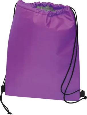 Produktbild von Gymbag mit isolierendem Innenfutter / Sportbeutel / Turnbeutel / Farbe: lila