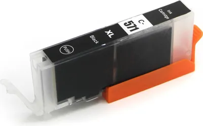 Image de TECHTEK Encre remplace CLI-571XLBK (0331C001) compatible avec [Canon] PIXMA MG 5700, PIXMA MG 5750, PIXMA MG 5751, PIXMA MG 5752, PIXMA MG 5753, PIXM