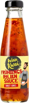Zdjęcie produktu dla Sos do sajgonek Wan Kwai słodki chilli i lekko pikantny 200 ml