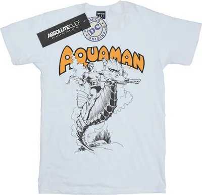 Produktbild von DC Comics - T-Shirt für Herren BI22038 (5XL) (Weiß)