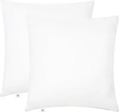 Produktbild von Kopfkissen 2er Set (45 x 45 cm), Kissen für Bett und Dekokissen, Polyester Innenkissen Füllkissen for Sofakissen Zierkissen