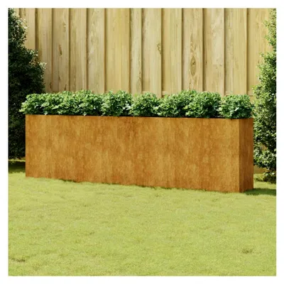Produktbild von Hochbeet 280x40x80 cm aus Cortenstahl