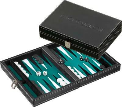 Produktbild von Philos Backgammon-Kassette Tinos, klein, magnetisch (grün)