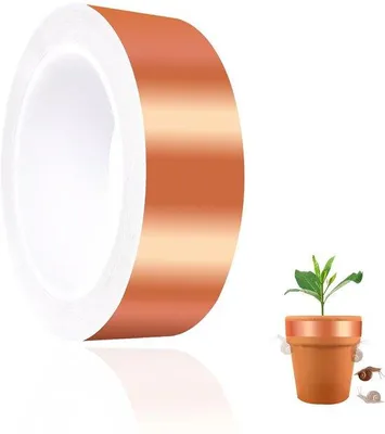 Produktbild von Kunststof slakkenband 50 mm x 20 m selbstklebend und effektiv für Blumenbeete